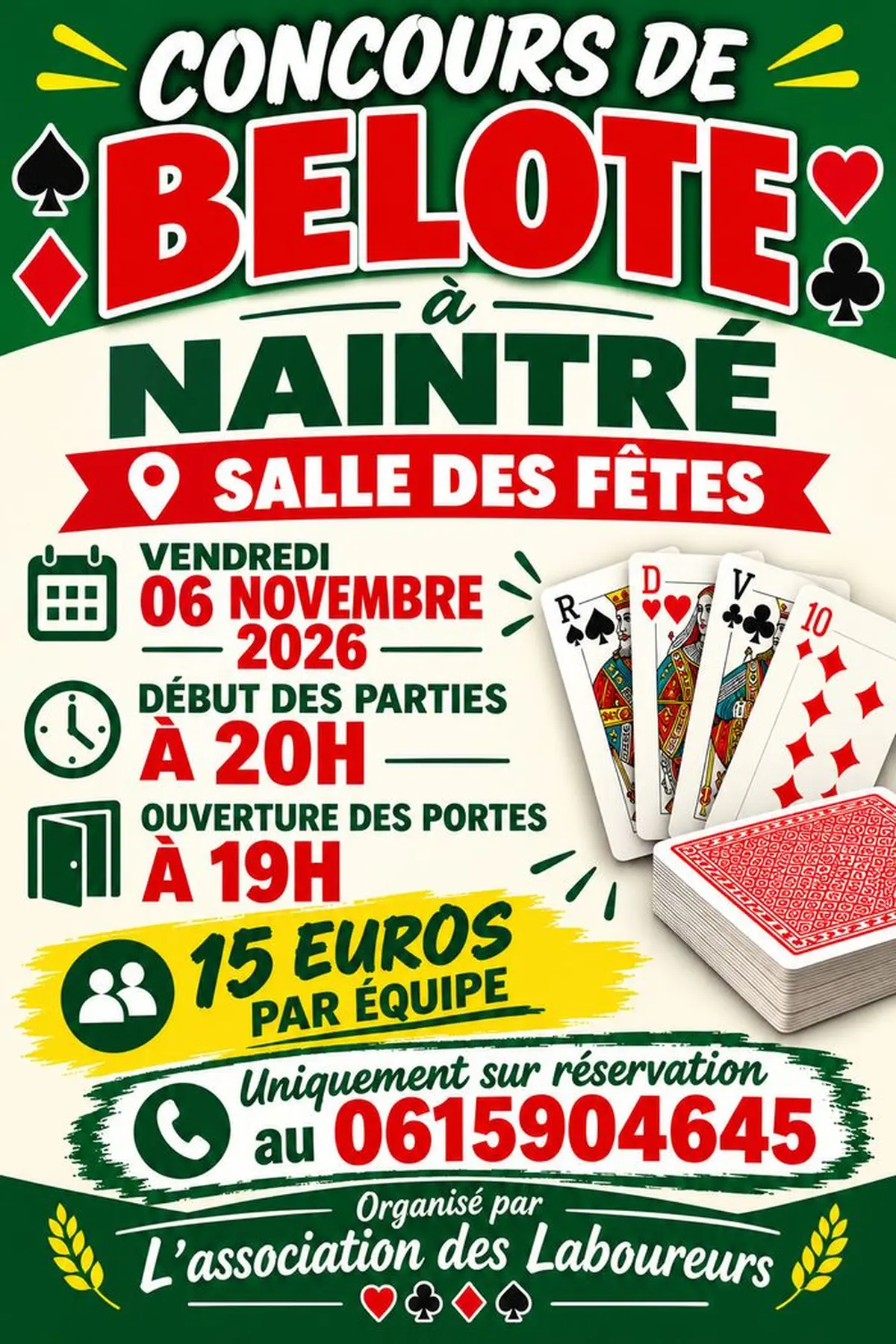 Concours de Belote