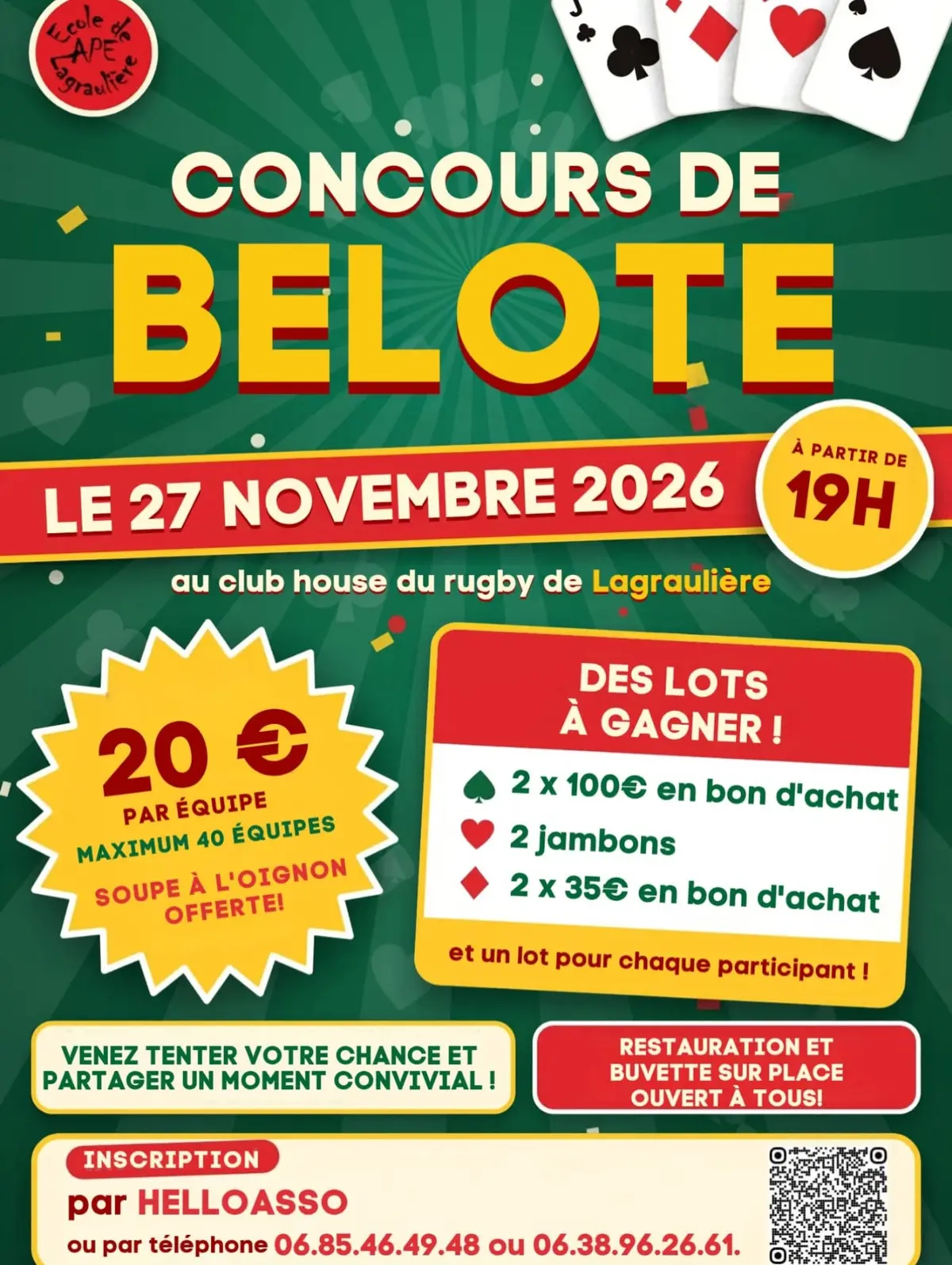 Concours de belote