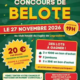 Concours de belote