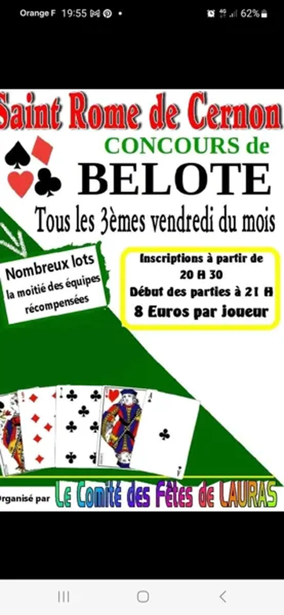 Concours de Belote