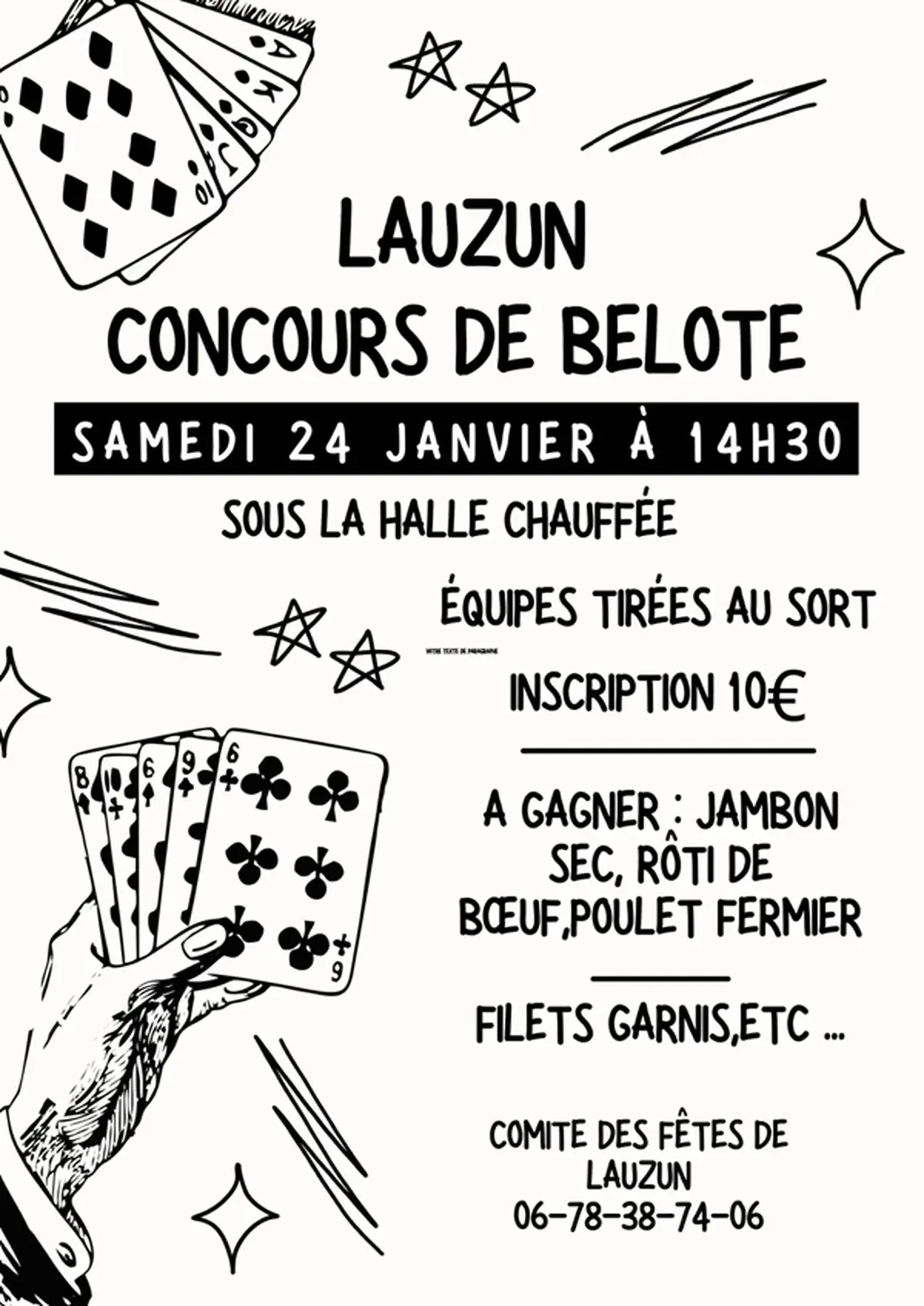 Concours de belote