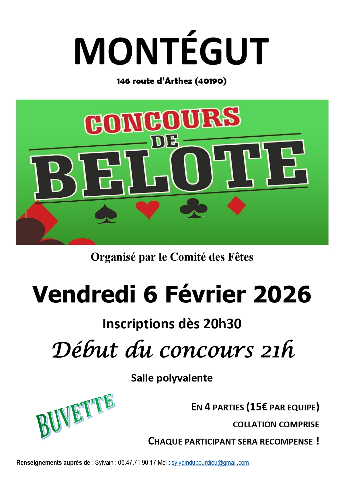 Concours de Belote