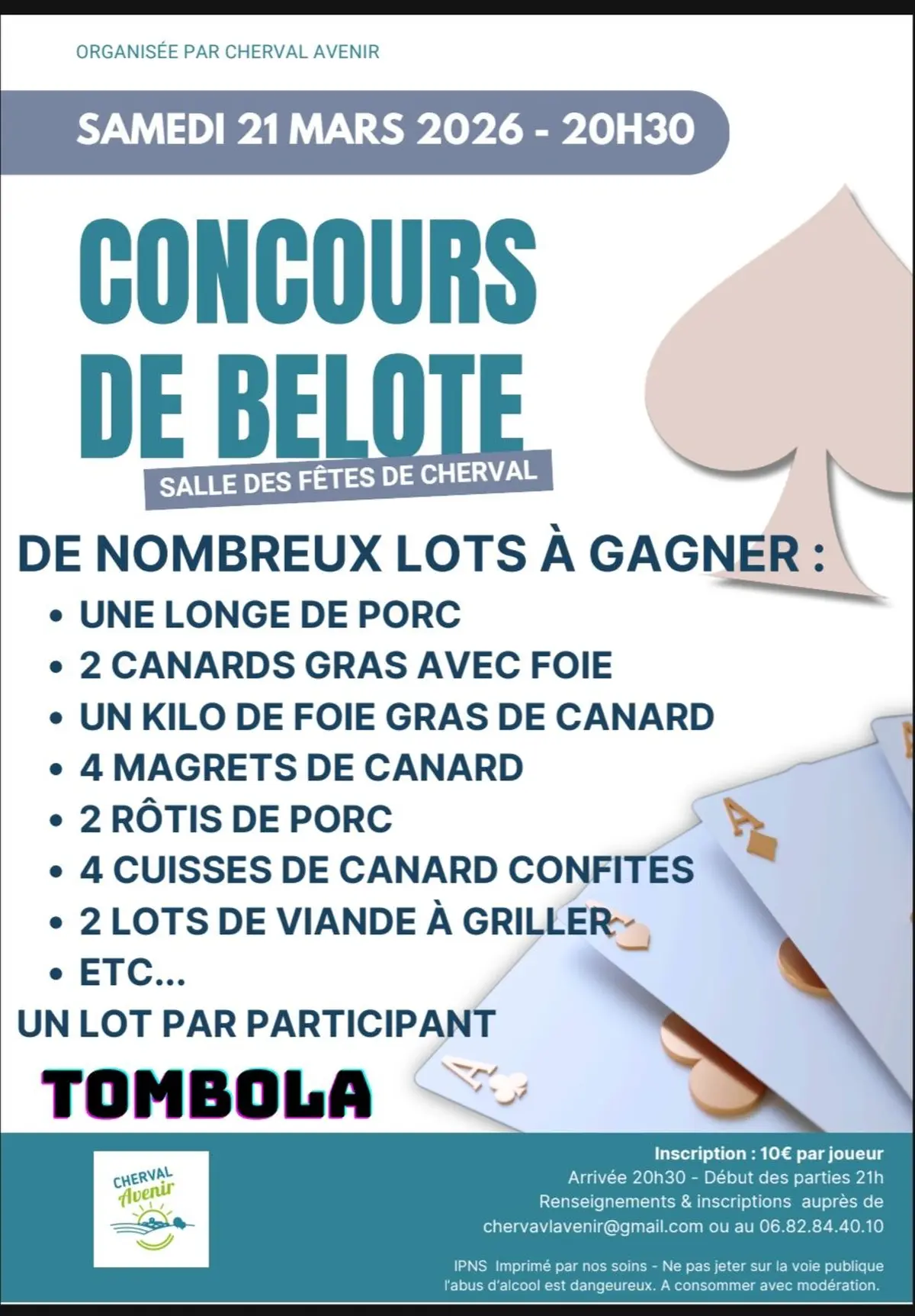 Concours de belote