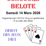 Concours de belote