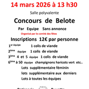 Concours de belote