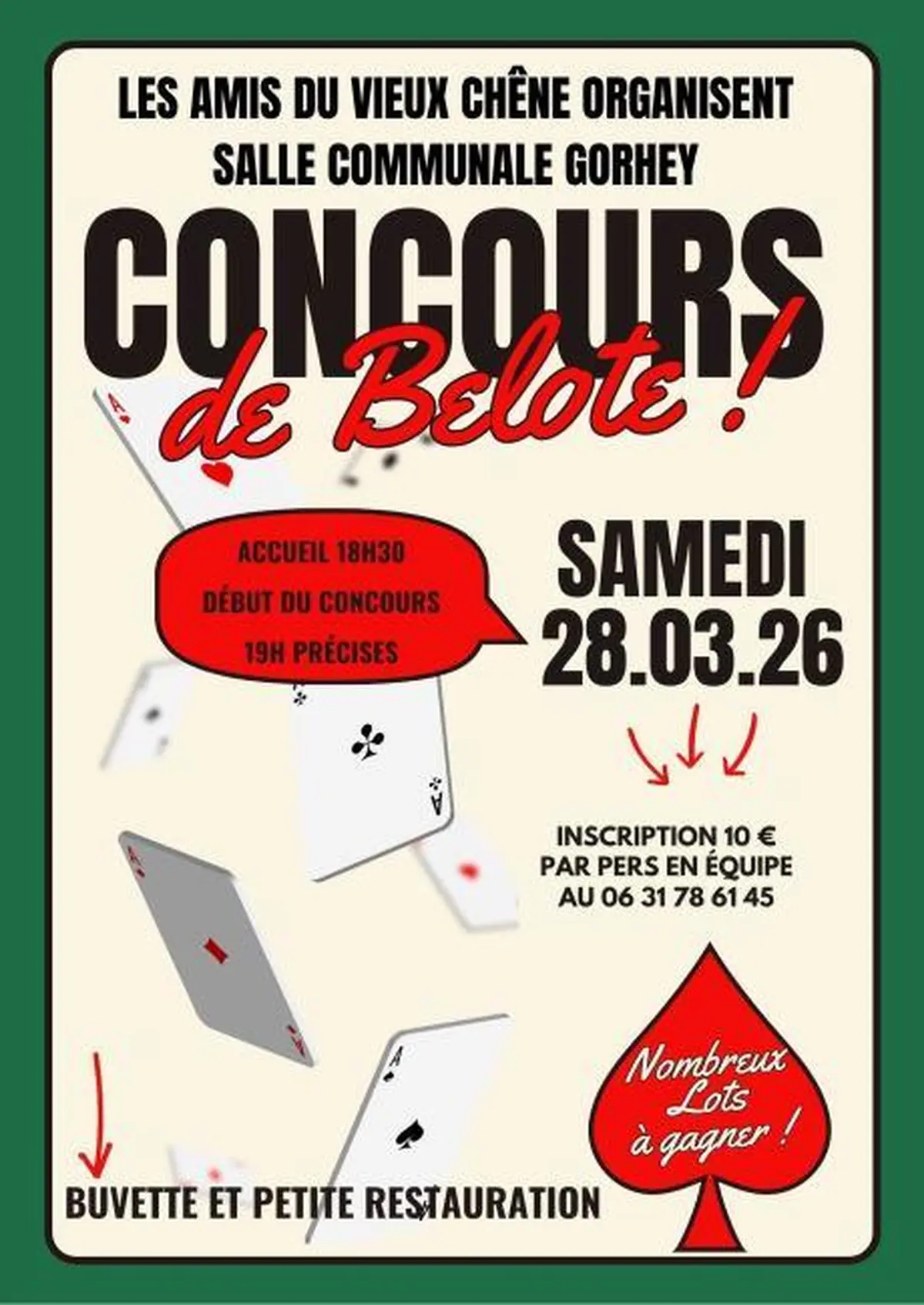 Concours de belote