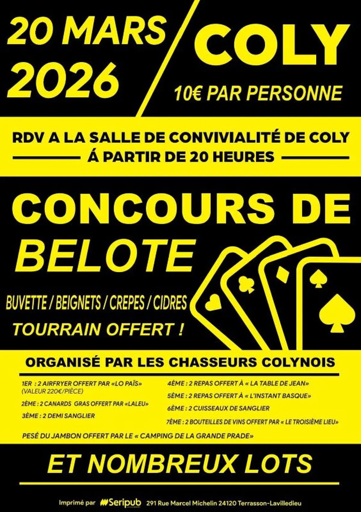 Concours de belote
