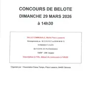 Concours de belote
