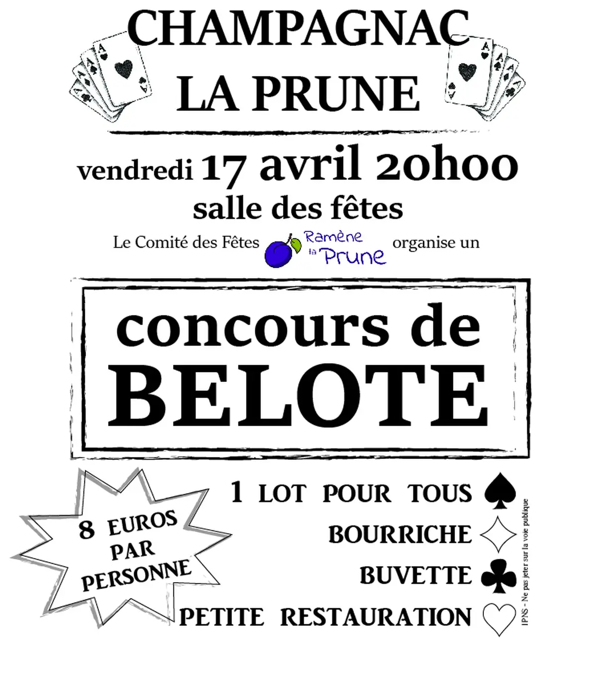 Concours de belote