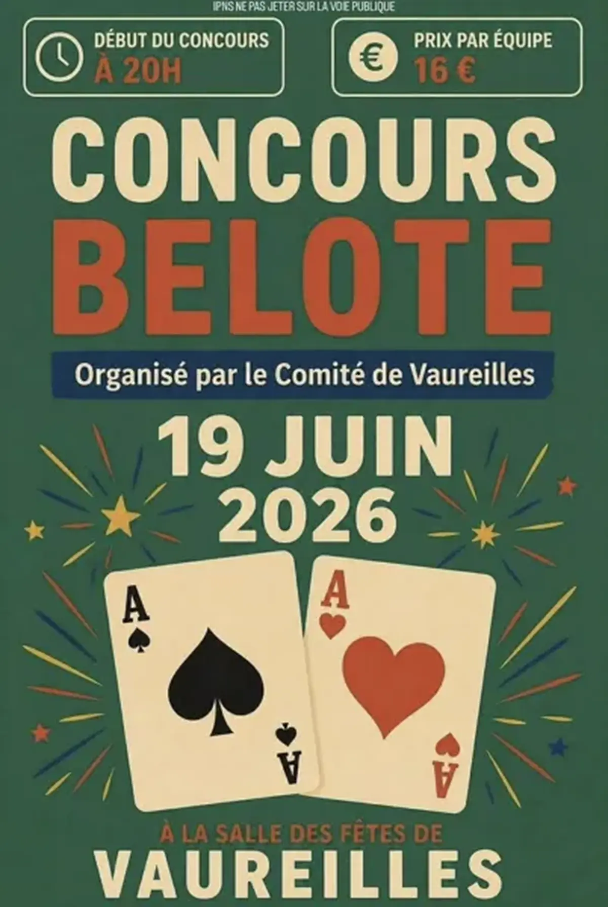Concours de belote