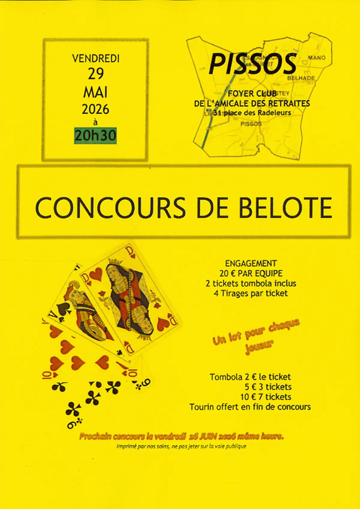 Concours de Belote
