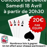 Concours de Belote à Caniac-du-Causse