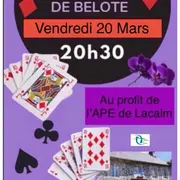 Concours de belote à la Ferme de la Violette