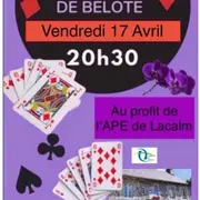 Concours de belote à la Ferme de la Violette