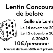 Concours de Belote amateur