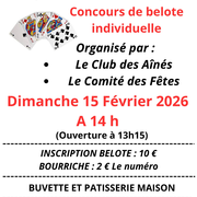 Concours de belote individuelle