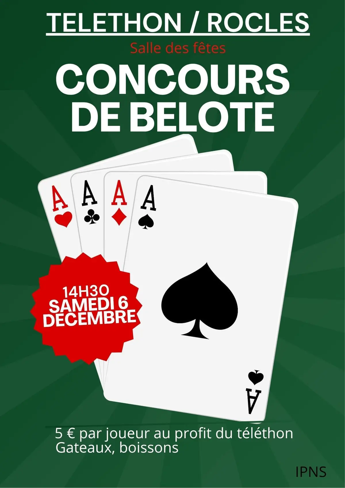 Concours De Belote Téléthon