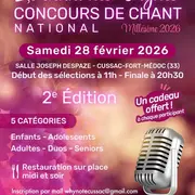Concours de chant - Le chant des vignes