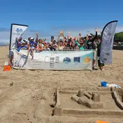 Concours de châteaux de sable - Camping Ametza