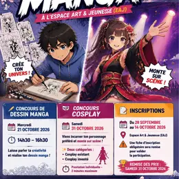 Concours de dessin manga & concours cosplay
