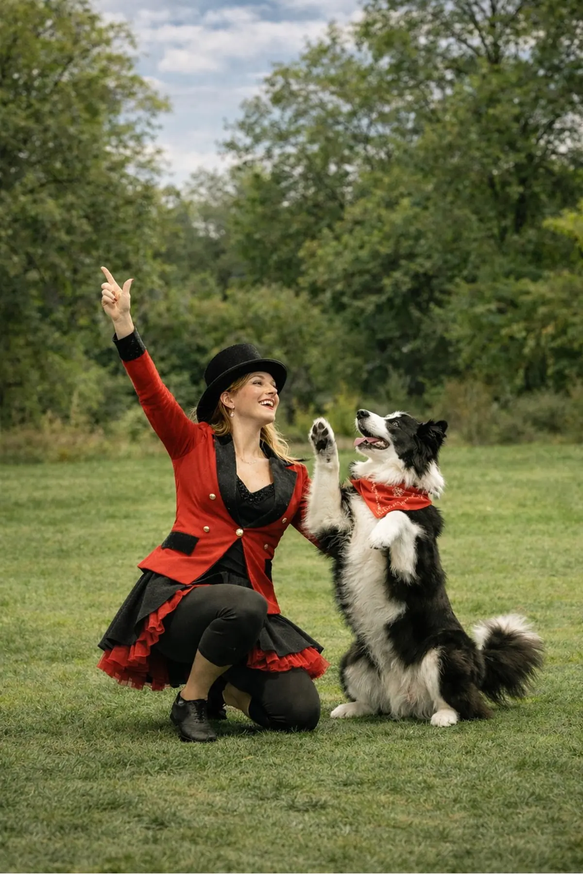 Concours de dog dancing