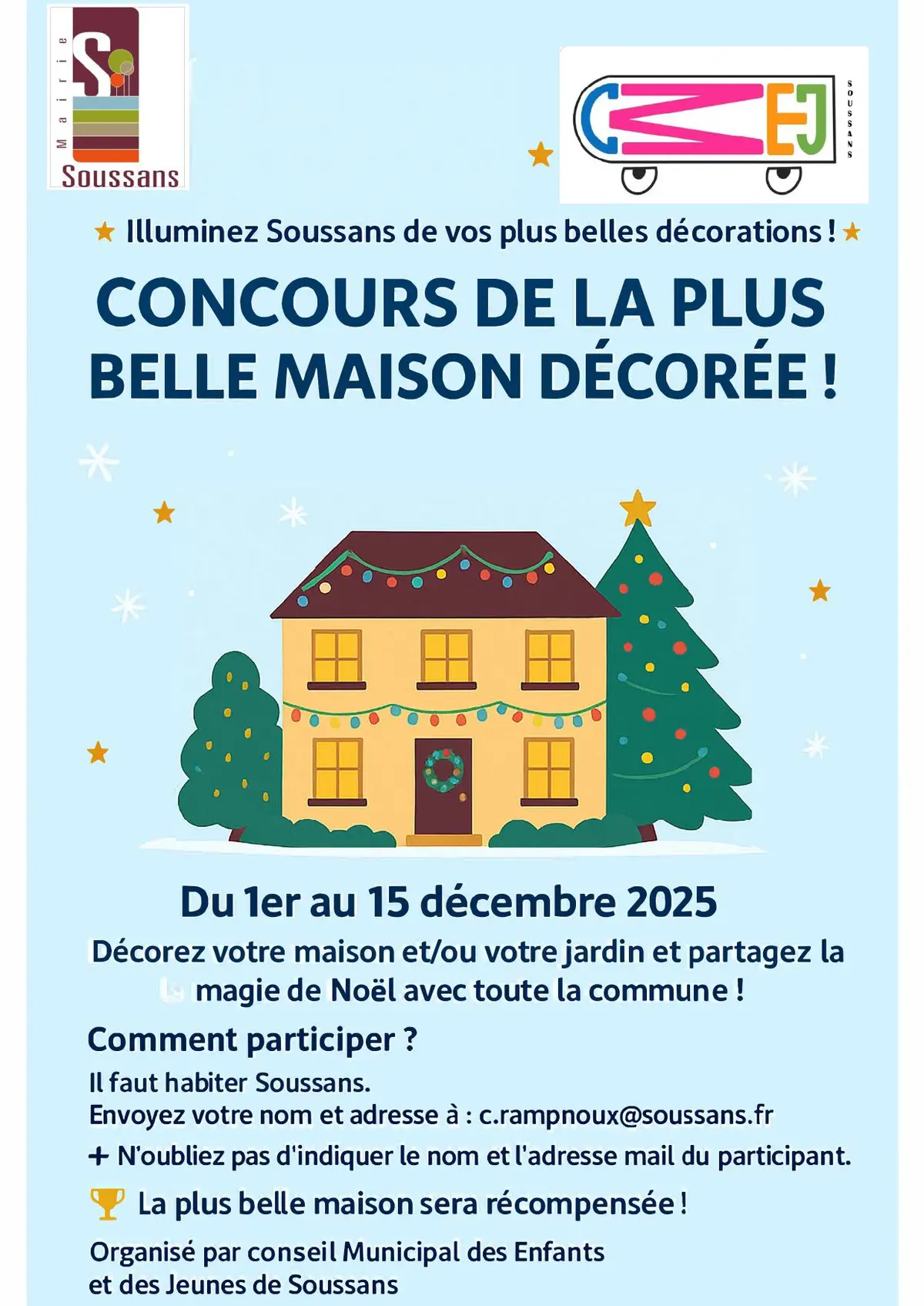 Concours de la plus belle maison décorée