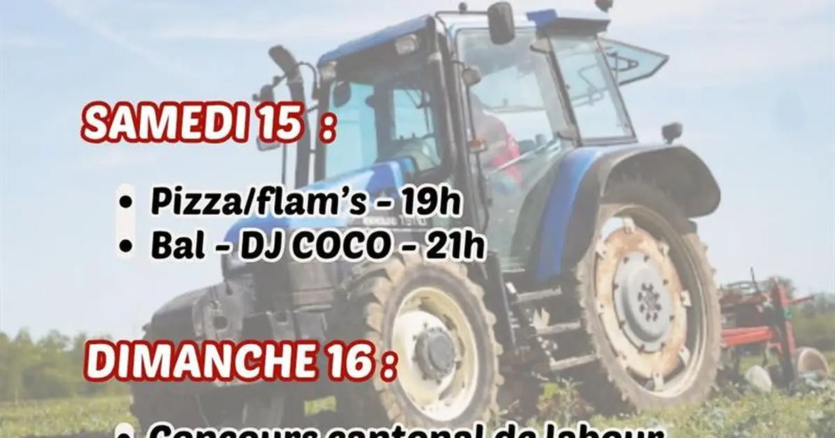 Concours de labour cantonale