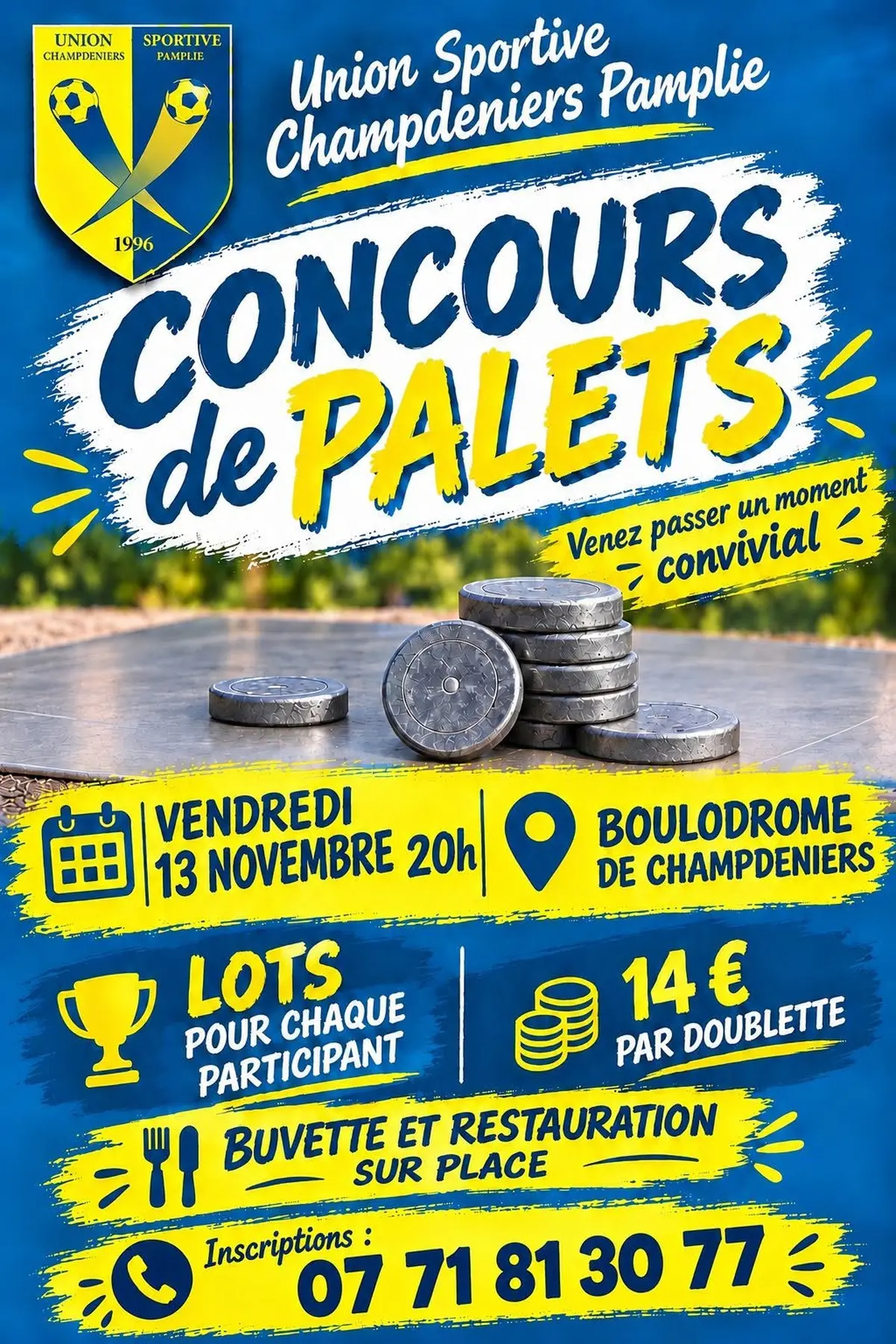 Concours de palets