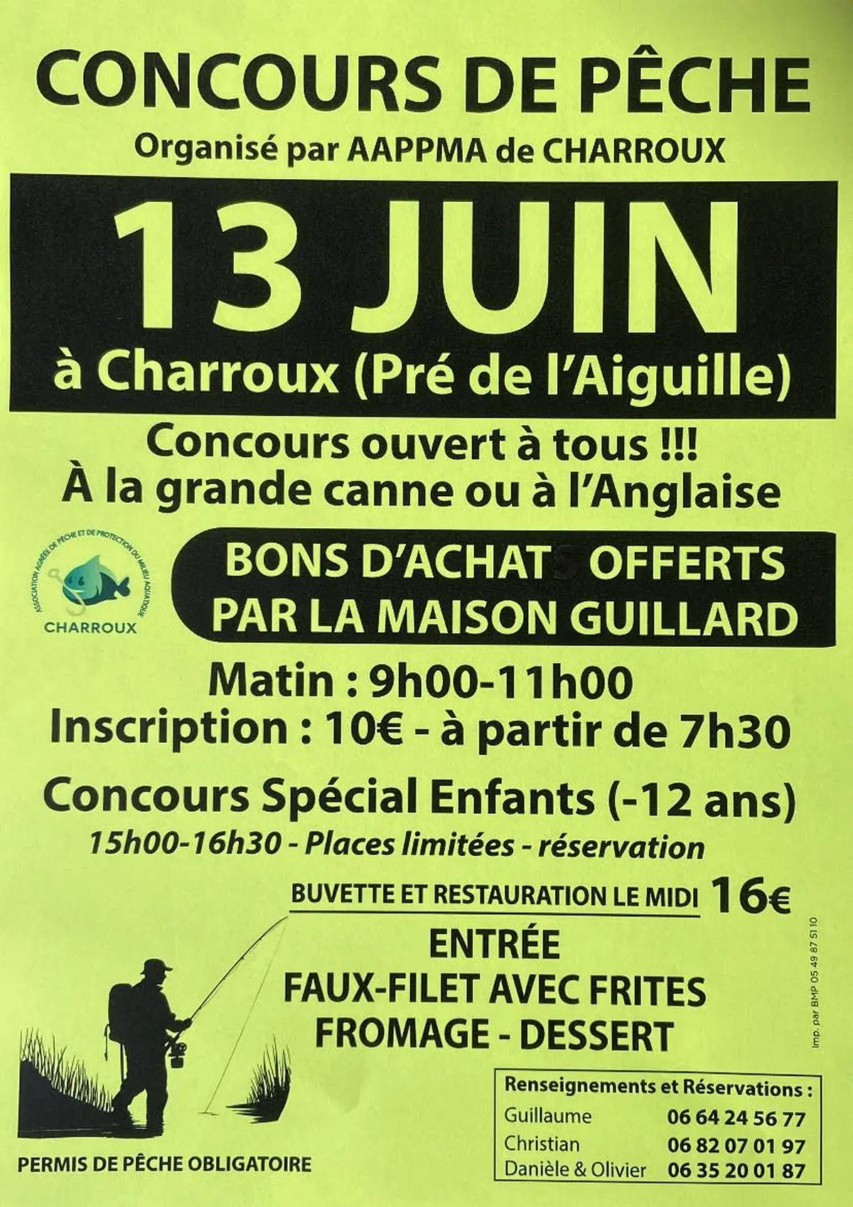 Concours de pêche