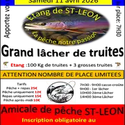 Concours de pêche à la truite