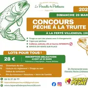 Concours de pêche à la truite