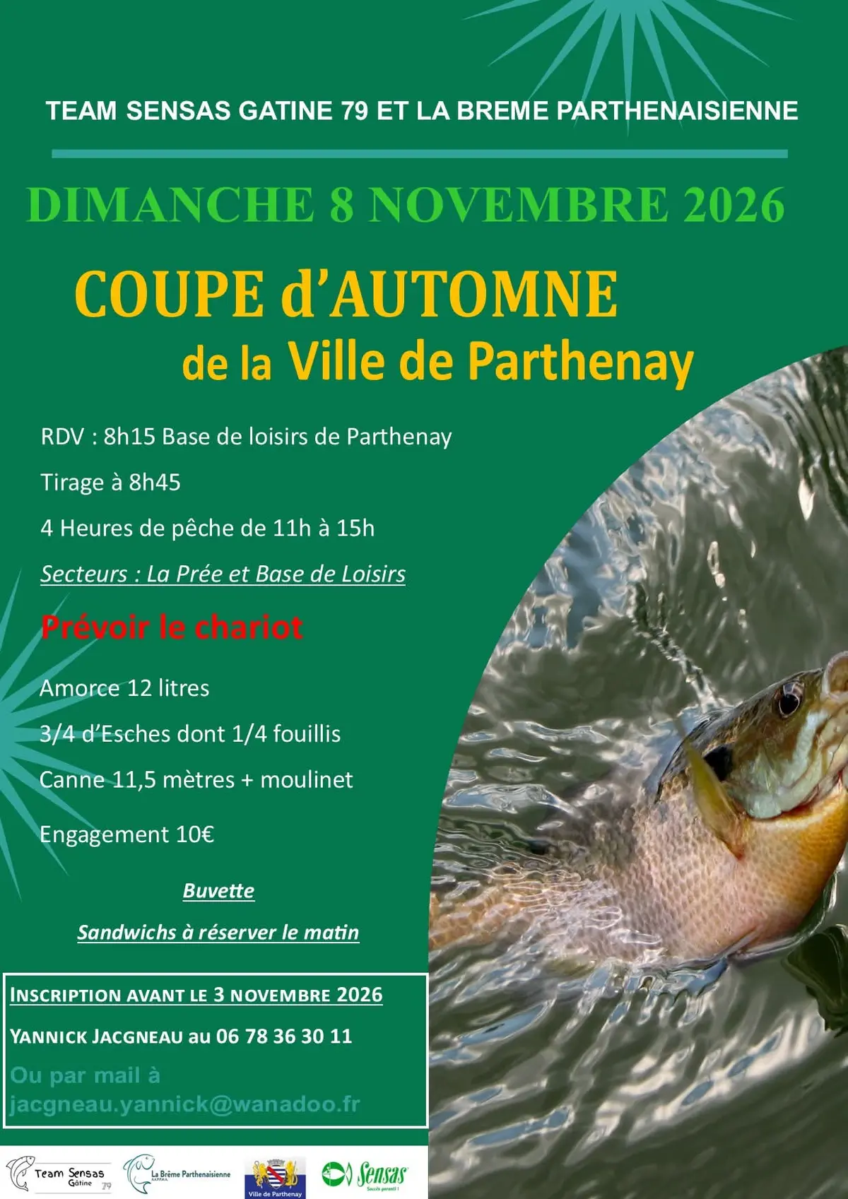Concours de pêche d'automne
