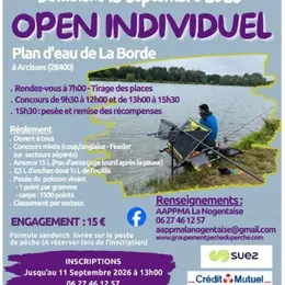Concours de pêche - Open Individuel