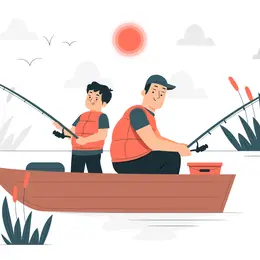 Concours de pêche parent/enfant à l'étang d'Enjouran