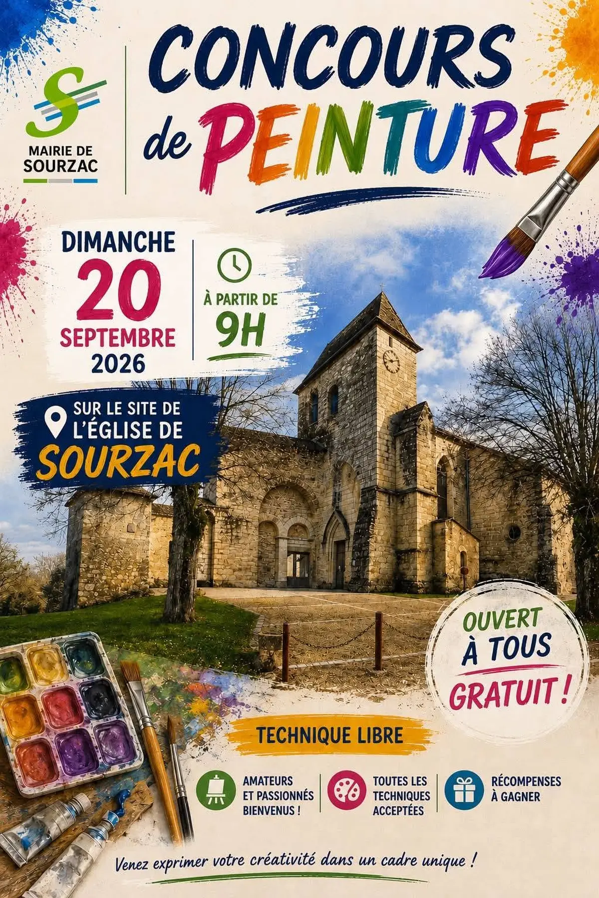 Concours de peinture en plein air