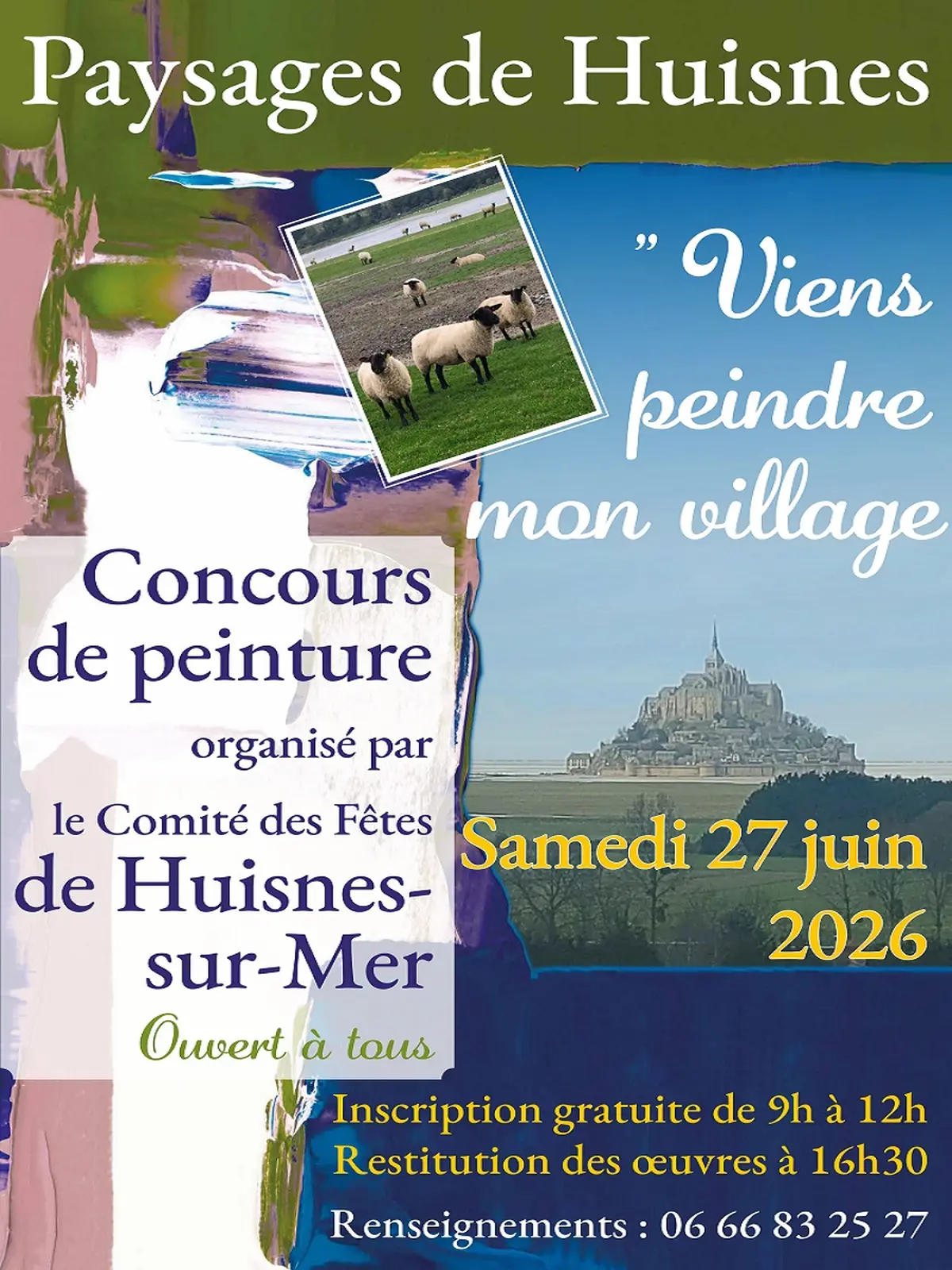 Concours de peintures paysages de huisnes