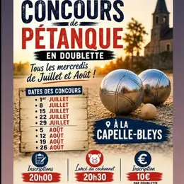 Concours de pétanque