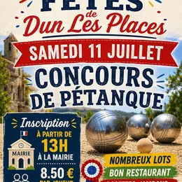 Concours de pétanque