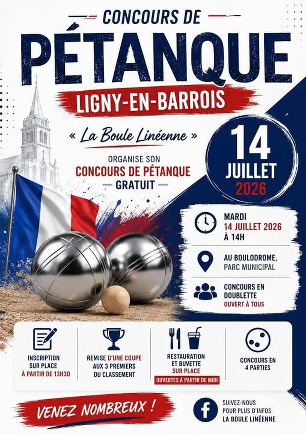 Concours de pétanque