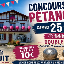 Concours de pétanque
