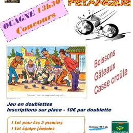 Concours de pétanque