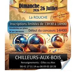 Concours de pétanque