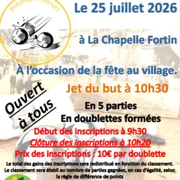 Concours de Pétanque