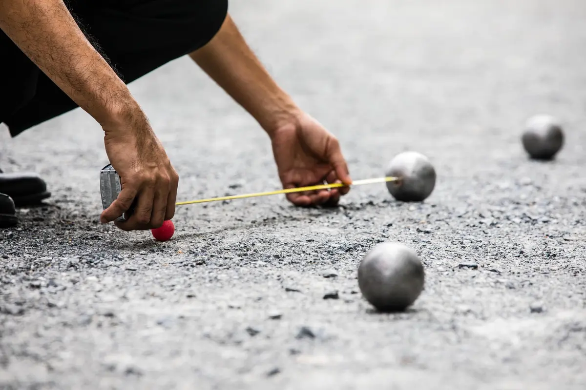 Concours de pétanque
