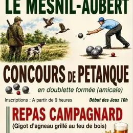 Concours de pétanque