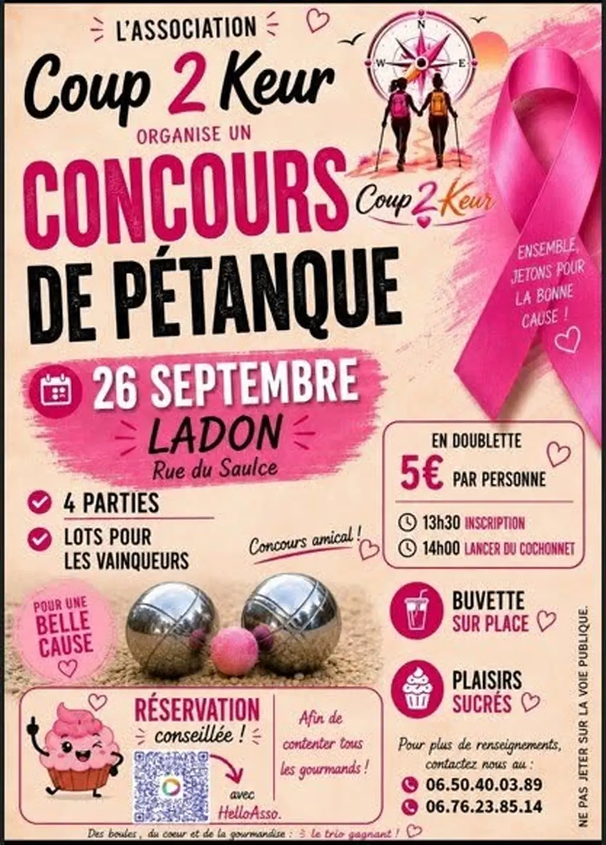 Concours de pétanque