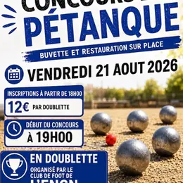 Concours de pétanque