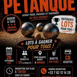 Concours de pétanque