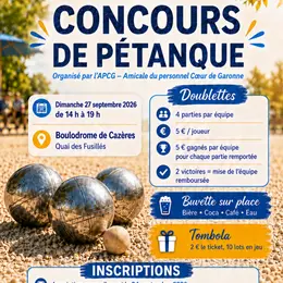 Concours De Pétanque