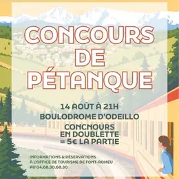 Concours De Pétanque - 14 Août